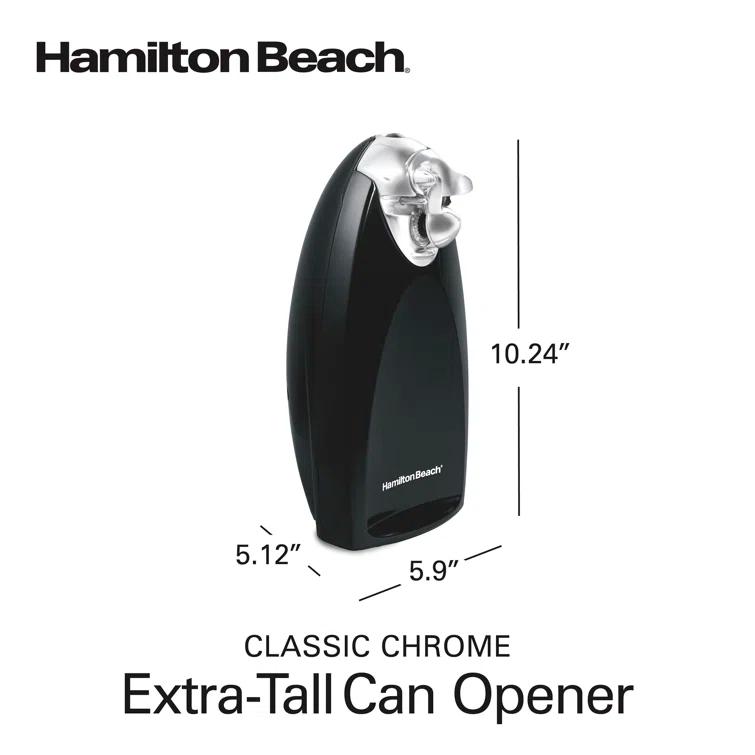 Hamilton Beach® Classic Chrome Extra-Tall Can Opener & Reviews | Wayfair