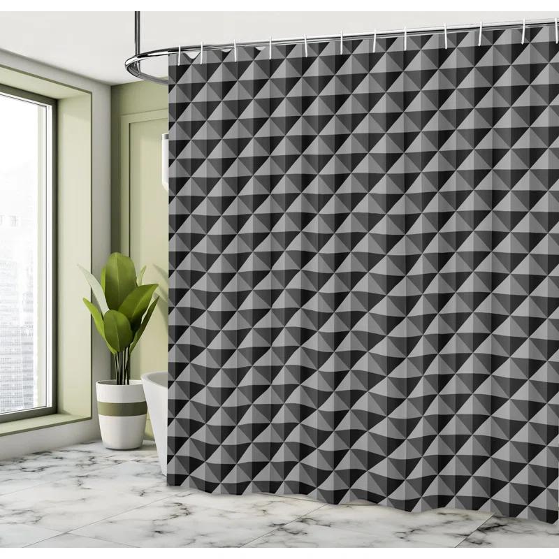 Ambesonne Shower Curtain with Hooks Included