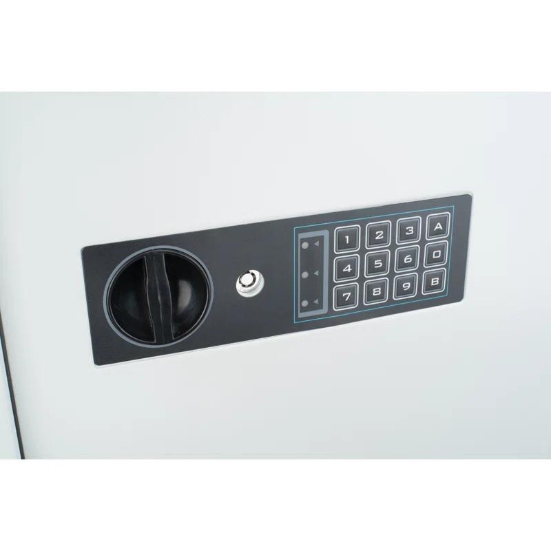 Barska 180 KEYS KEYPAD WALL KEY SAFE WHITE