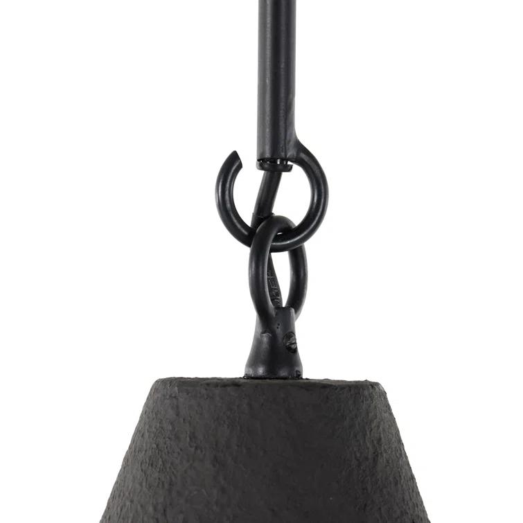 Ashwin Pendant Light - Black / 12"Dia