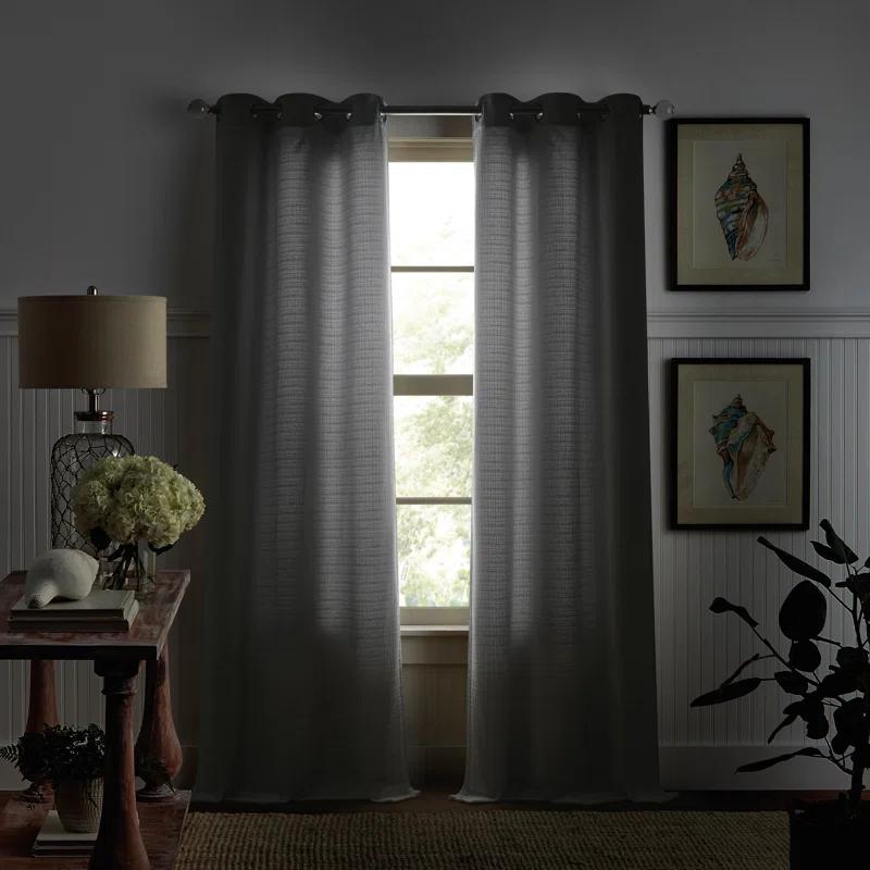Martha Stewart Martha Stewart Sutter Curtain Panel Pair (Set of 2)
