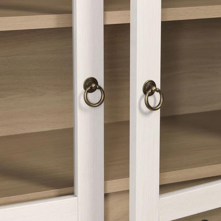 Modway Nolan 74" Tall Arched Storage Display Cabinet