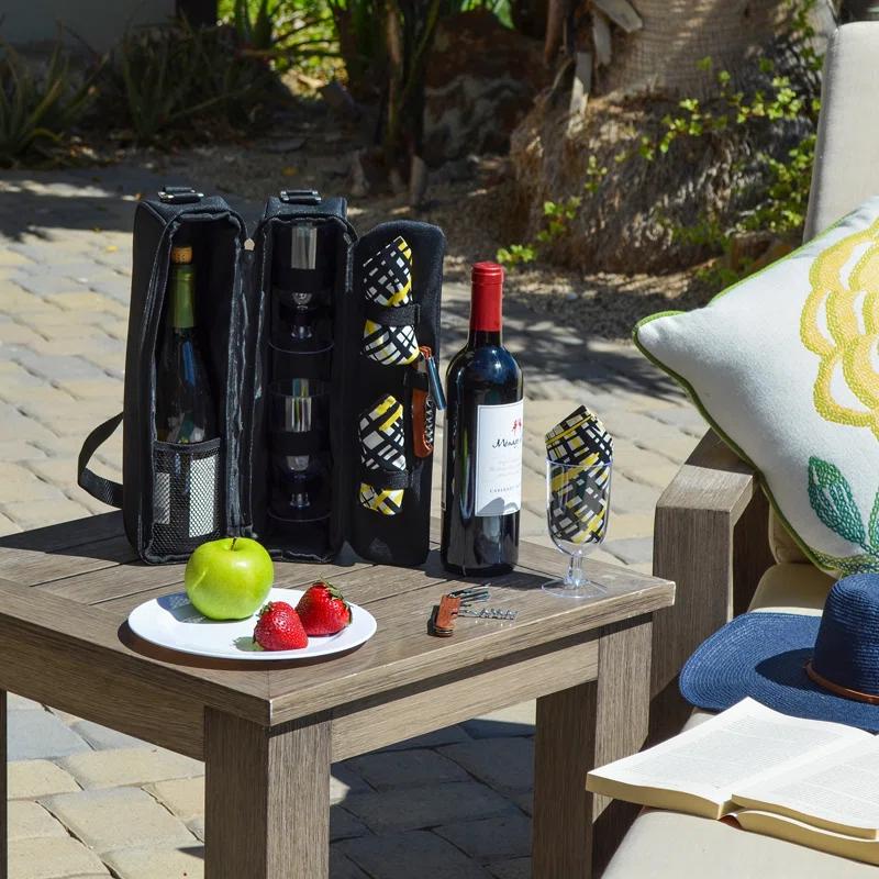 Picnic at Ascot Paris Sunset Wine Carrier