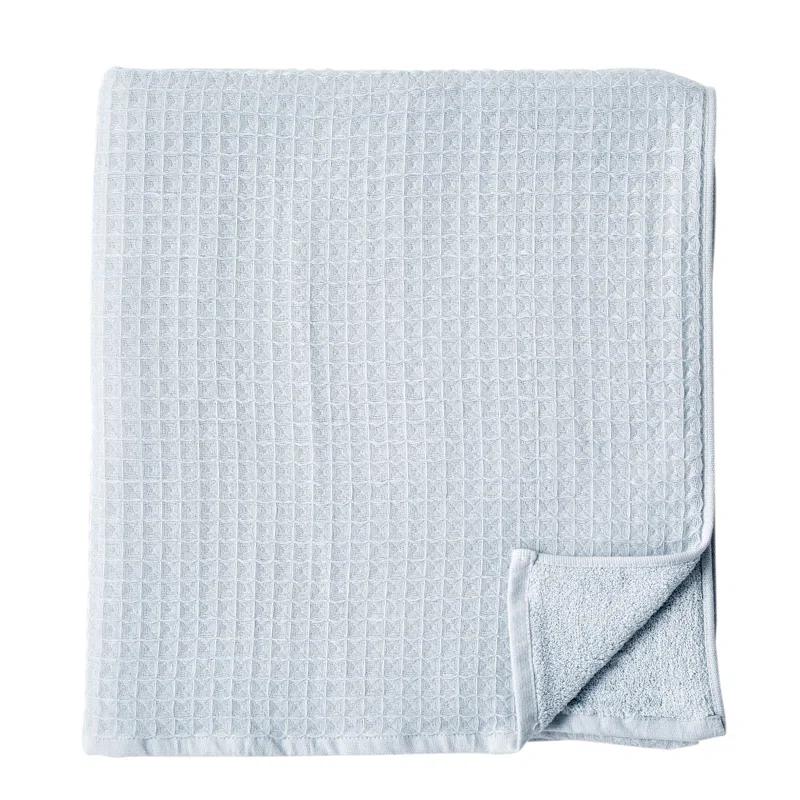 Waffle Twist 100% Cotton Bath Towel