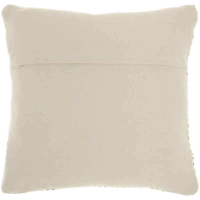 Geometric Cotton Throw Pillow