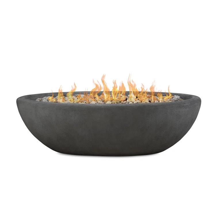 Fernanda Fire Bowl - Shale / Oval