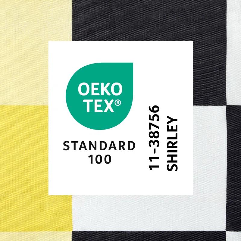 Town & Country Living Town & Country Play Betty Bold Checkerboard Fabric Shower Curtain 70"X72"