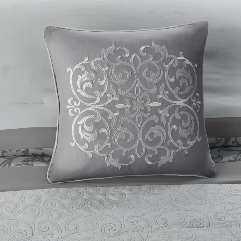 Ramsey Embroidered 8 Piece Comforter Set