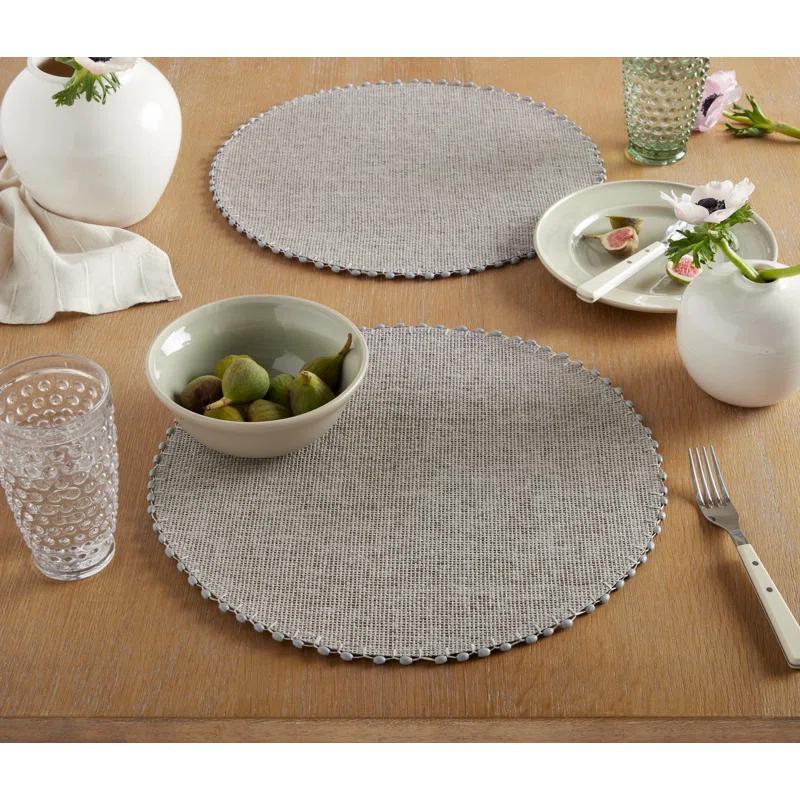 Martha Stewart Martha Stewart Woven Water Resistant Lindos Placemat (Set of 6)