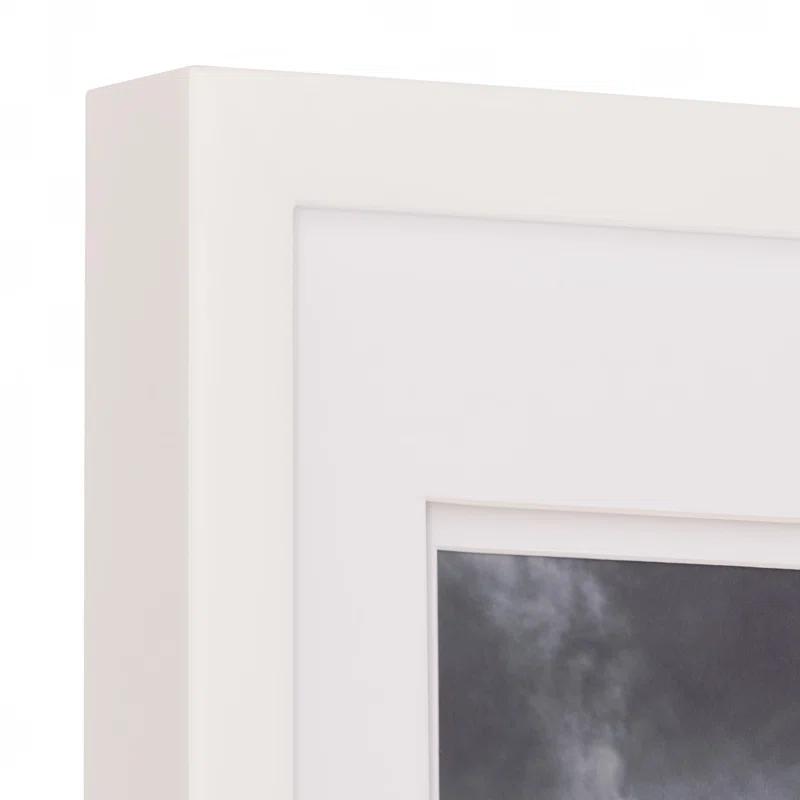 Gallery Solutions Wall Mount Or Tabletop Double Airfloat  Mat Picture Frame
