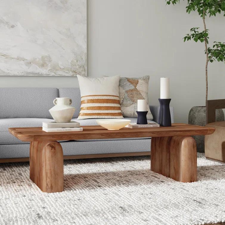 Alina Rectangular Coffee Table (68")