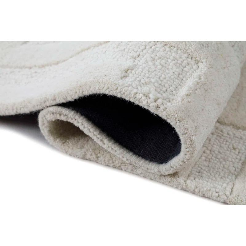 AllModern Helaine Hand Tufted Wool Indoor Rug