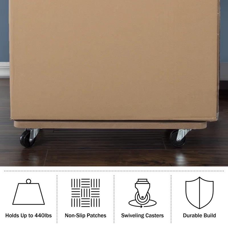 Stalwart Stalwart Wheeled Furniture Mover Dolly Multi Purpose Roller for Moving Heavy Objects With 440 lb We