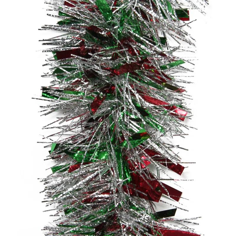 Northlight Seasonal 12' x 4" Tinsel Christmas Garland - Unlit