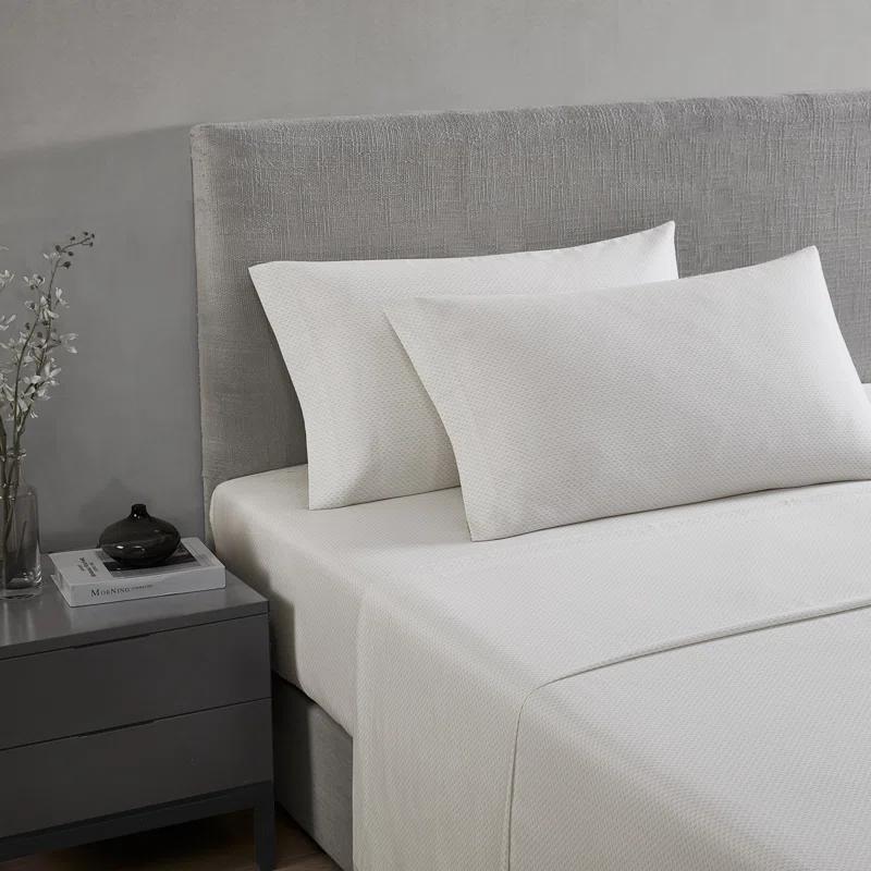 Vera Wang Vera Wang Printed T800 CVC Cotton Sateen Sheet Set