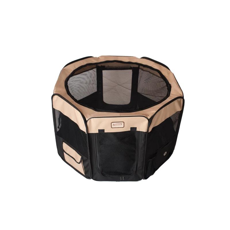 6 Panel Plastic Exercise Pen With Door