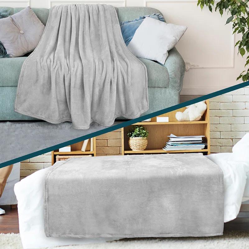 Pavilia Hand Woven Throw Blanket