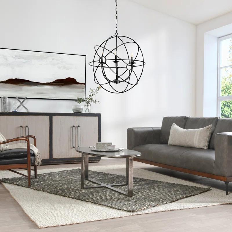 Classic Home Voltaire 6 - Light Globe Chandelier