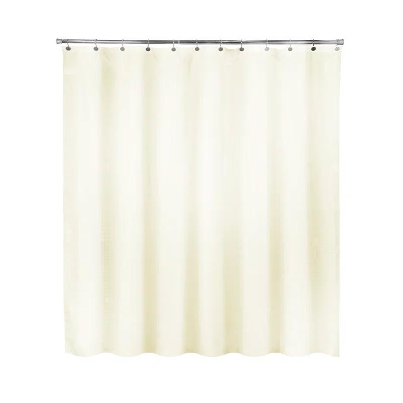 Kenney Kenney Water Repellant Jacquard Fabric Shower Curtain, 70" W x 72" H