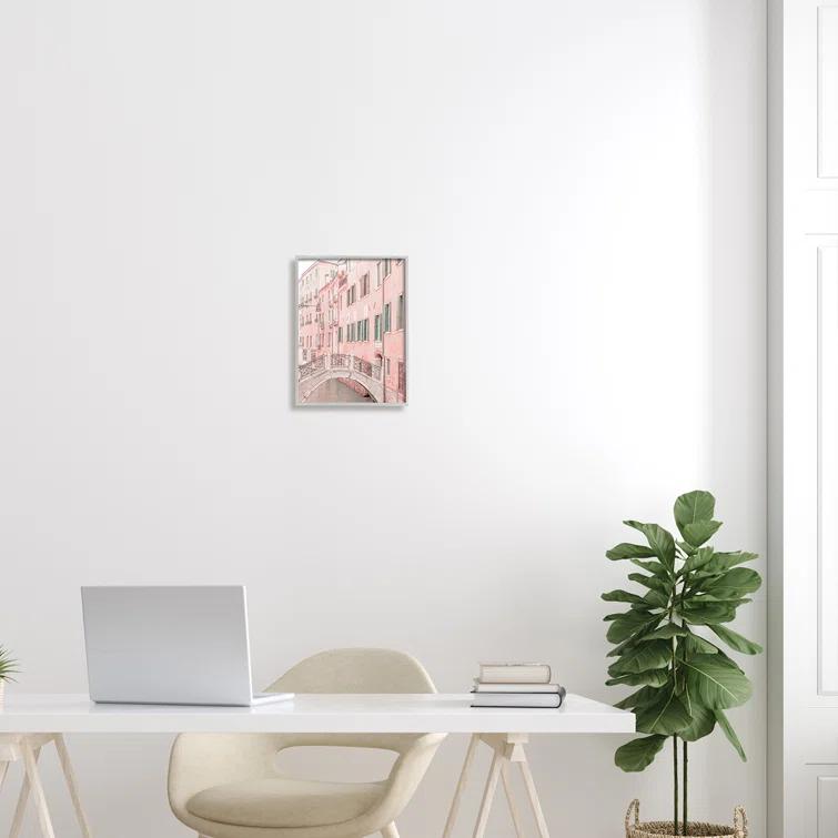 Stupell Industries City Canal Bridge Photography On Wood by Erin Marie Photograph | Wayfair