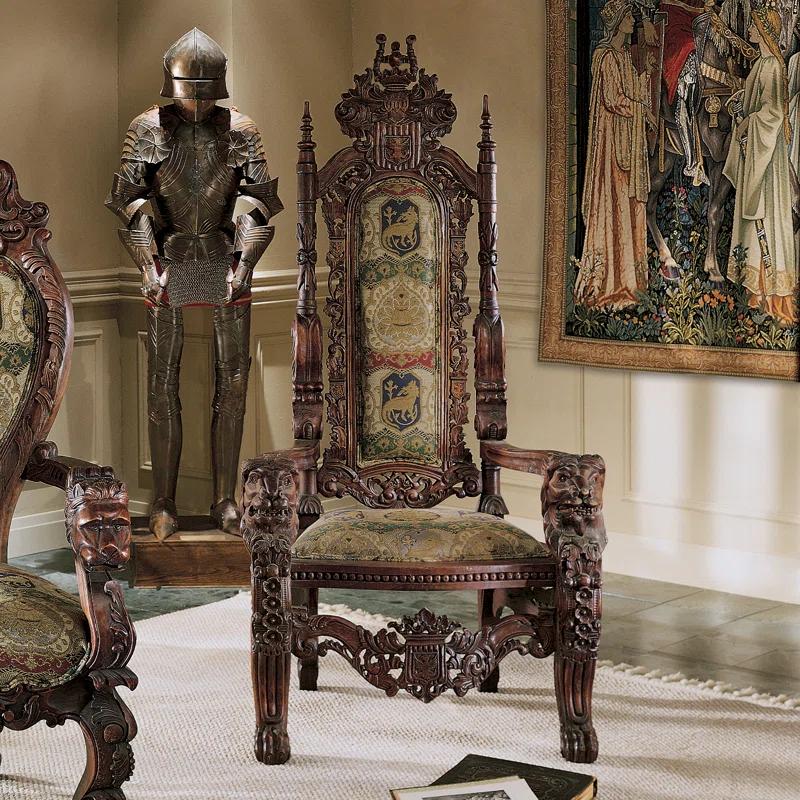 Lord Raffles Throne Armchair