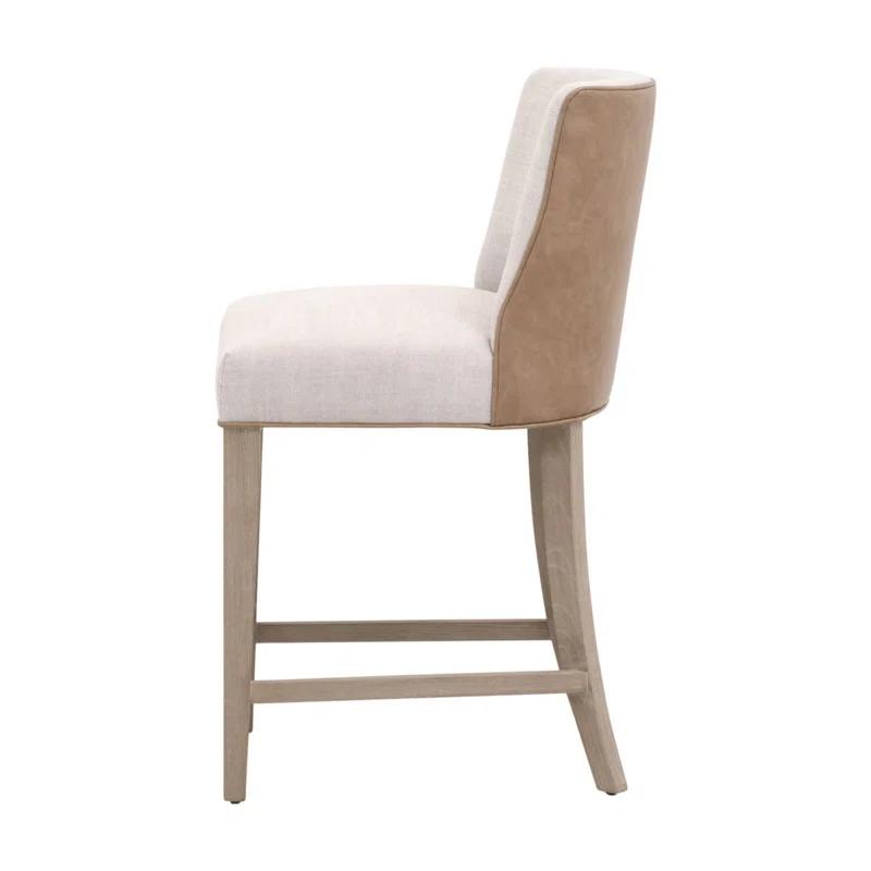 Duet Polyester Upholstered Counter Stool