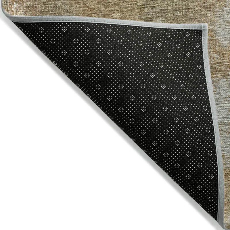 Machine Washable Indoor/Outdoor Chantille ACN1364 Copper Rug