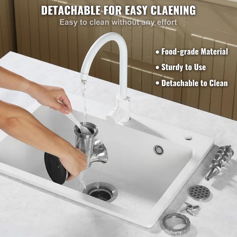 VEVOR VEVOR Stainless Steel Manual Meat Grinder