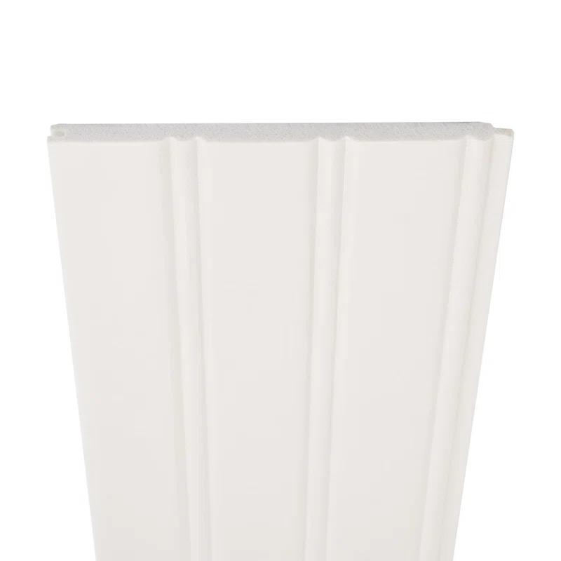 Outwater 96'' H x 5.25'' W x 0.375'' D Plastic Chair Rail