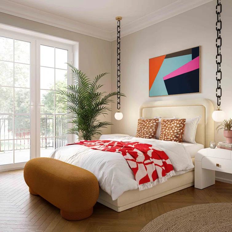 TOV Furniture Goatskin Pillow Cover & Insert