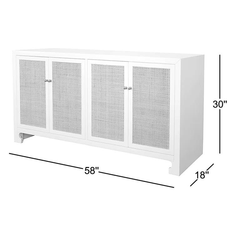 Worlds Away Sofia 58'' Sideboard