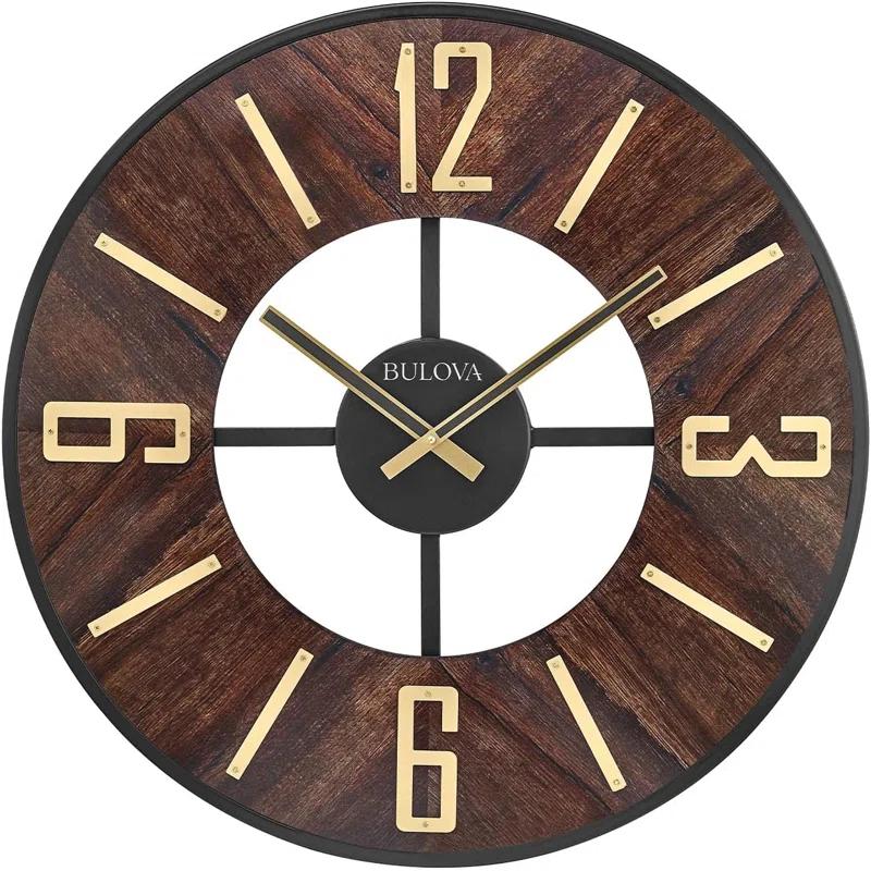 Bulova Wood Wall Clock