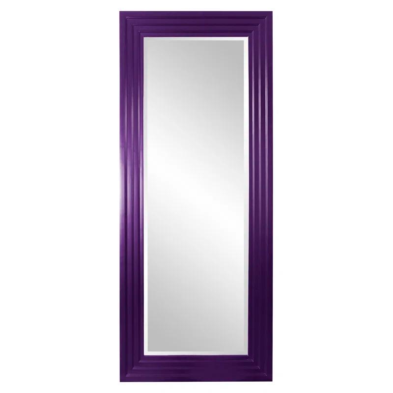 Trule Amy Wood Flat Wall Mirror