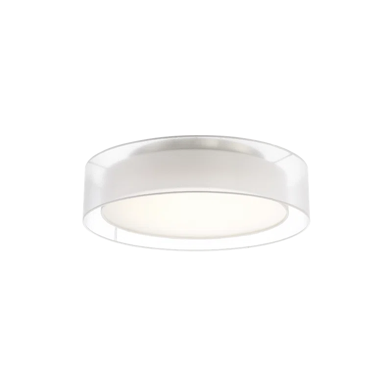 Modern Forms Metropolis Fabric LED Flush Mount