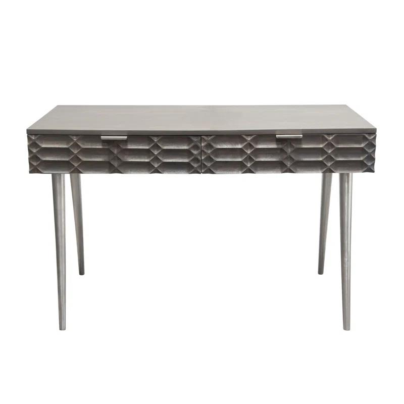 Petra Solid Wood Top Writing Desk