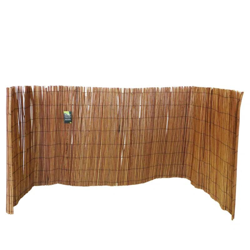 MGP Peeled Willow Rolled Fence Panel