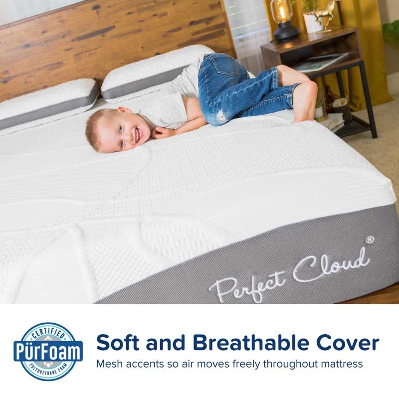 PerfectCloud Ultraplush Memory Foam 10" Mattress