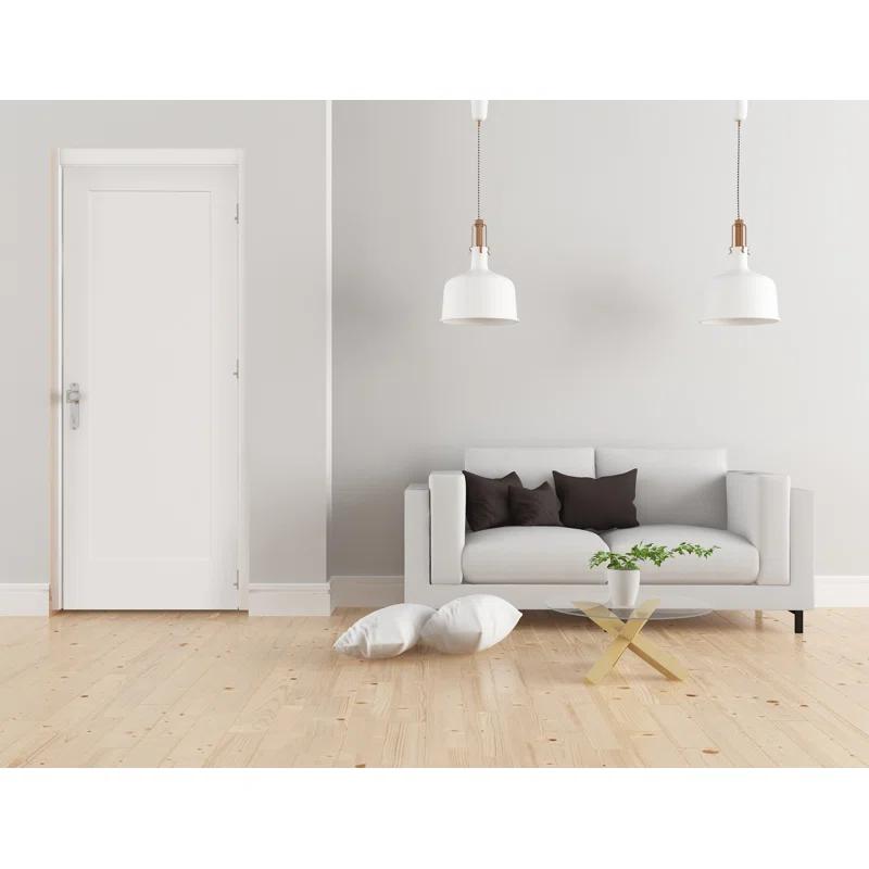 Paneled Wood Primed Standard Door