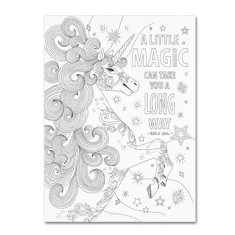 Trademark Fine Art " Inspirational Quotes " by Hello Angel