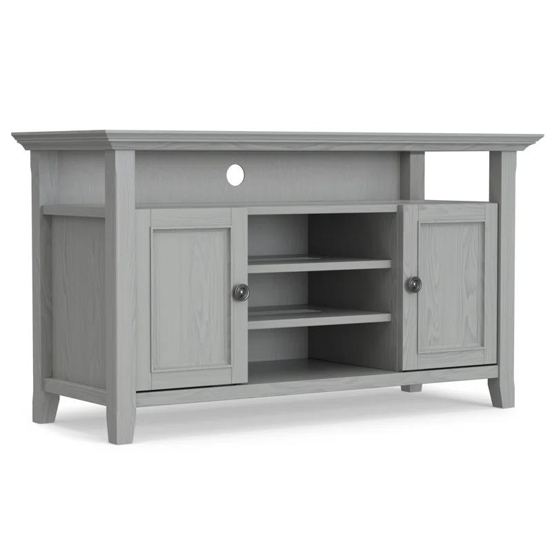 Simpli Home Amherst SOLID WOOD TV Media Stand  For TVs up to 60 inches