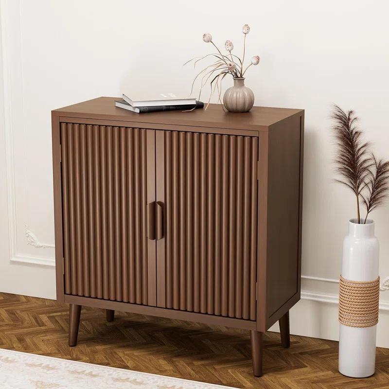 Accent Cabinet with 2 Doors and Adjustable Shelves