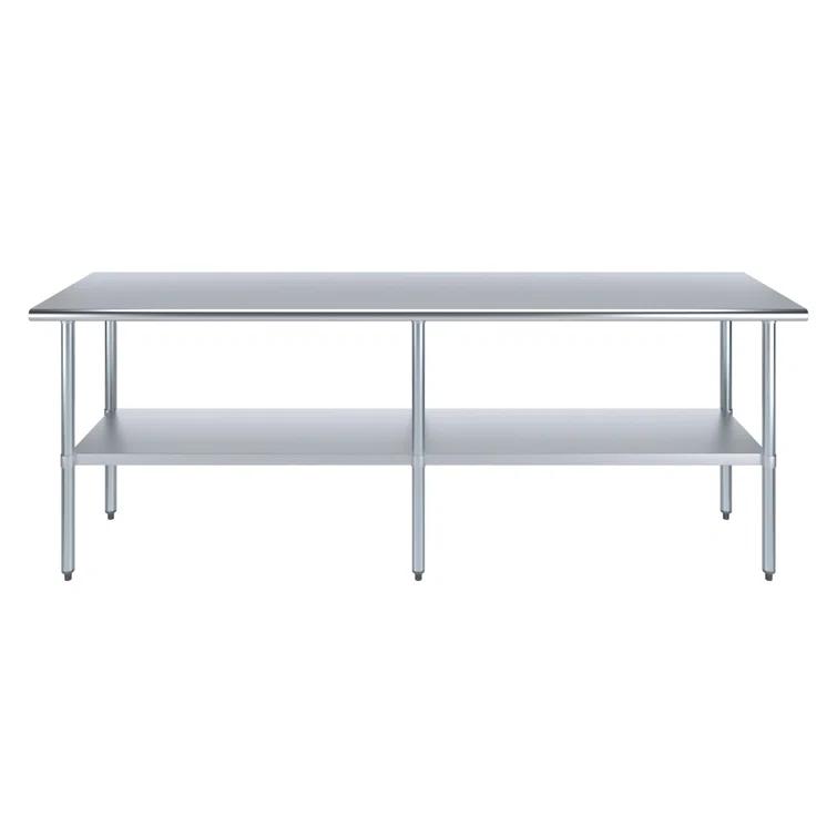 Amgood Stainless Steel Top Workbench