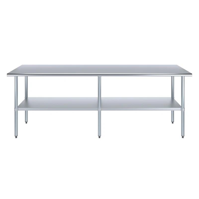 Amgood Stainless Steel Top Workbench