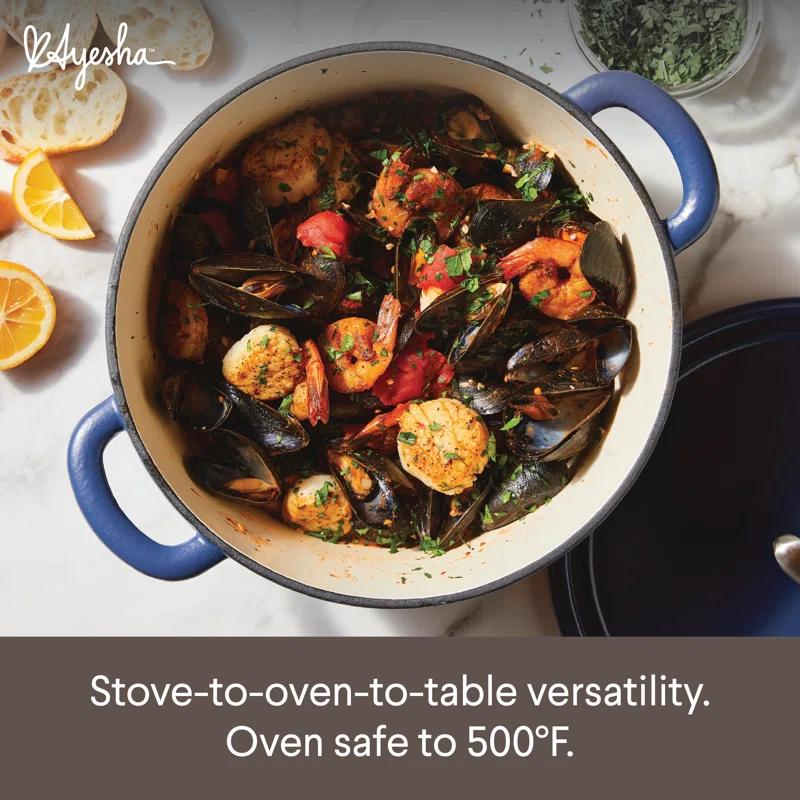 Ayesha Curry Ayesha Curry Enameled Cast Iron Induction Dutch Oven with Lid, 6 Quart