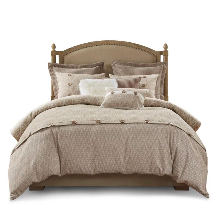 Madison Park Signature Madison Park Signature Grace Geometric Oversized Jacquard Comforter Set