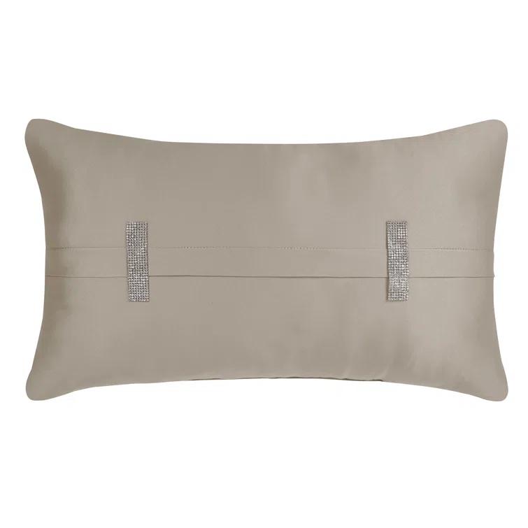 Five Queens Court Blanchard Brilliance Quilted Boudoir Decorative Throw Pillow