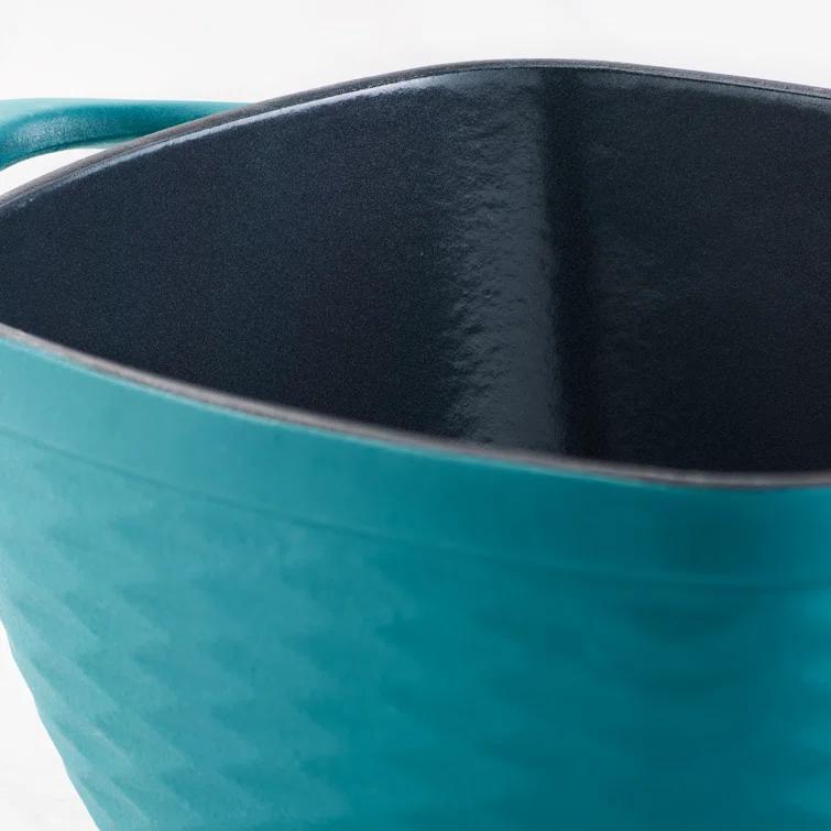Tramontina Prisma 7 Qt Enameled Cast Iron Covered Square Dutch Oven