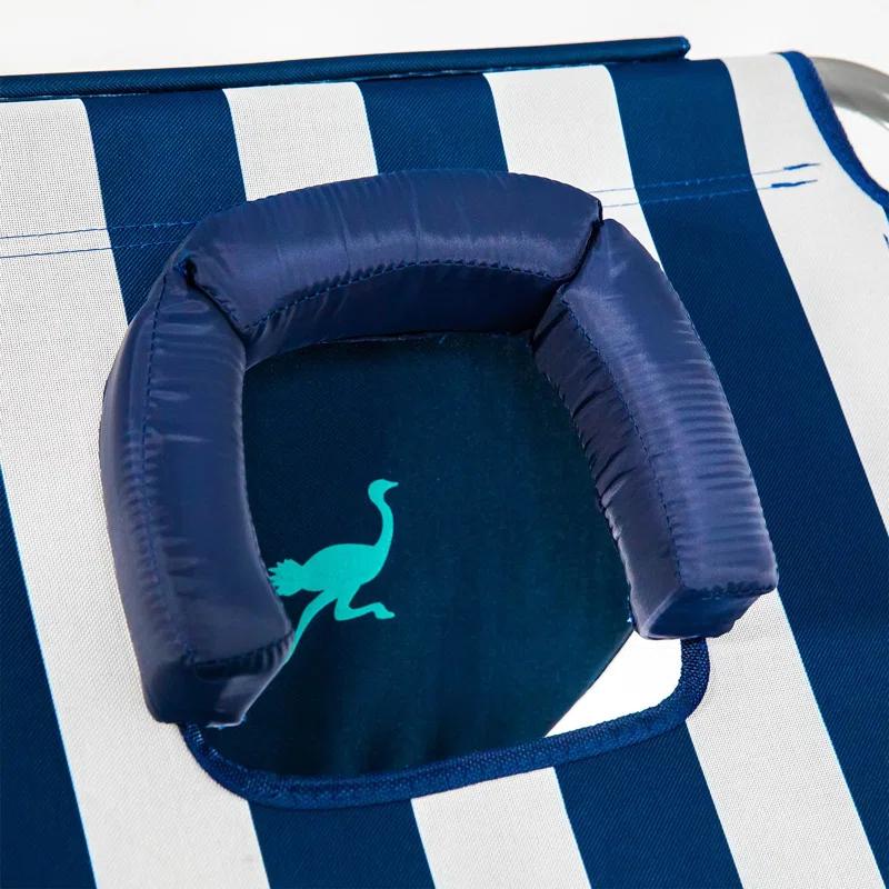 Ostrich Ostrich Chaise Lounge, Portable Facedown Beach Camping Pool Tanning Chair