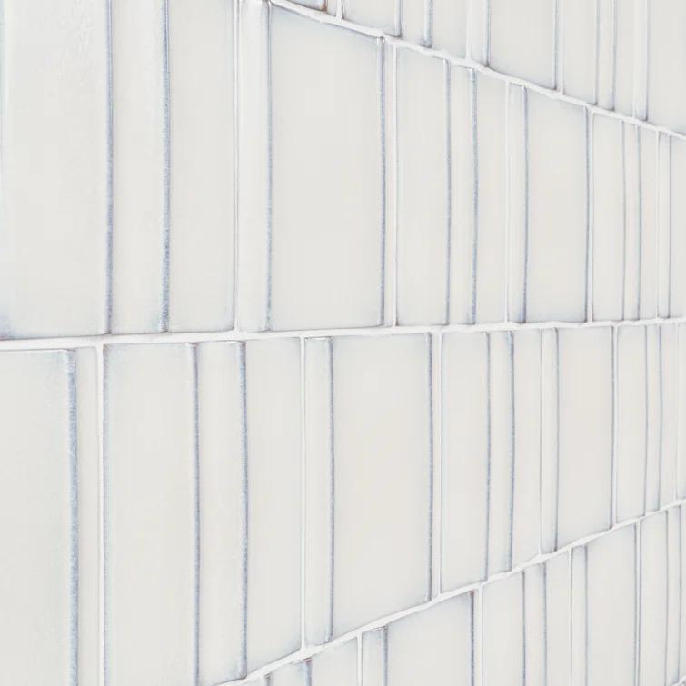 Bond Tile Metaru 5.82 In. X 5.82 In. 3D Polished Porcelain Wall Tile (7.82 Sq. Ft. / Case)