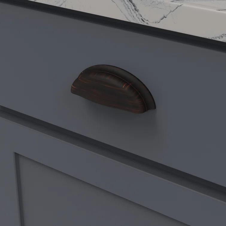 Belwith Keeler Fuller 3 3/4'' Center To Center Cup/Bin Pull